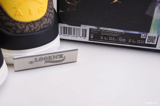 Air - Jordan Retro 3 Animal Instinct SE CV3583-003 2.0 1109